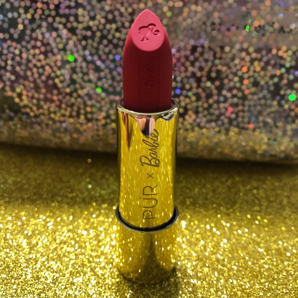 BNIB! PUR x Barbie Iconic Lips Semi- Matte Lipstick in CEO Red ππ - Picture 2 of 8